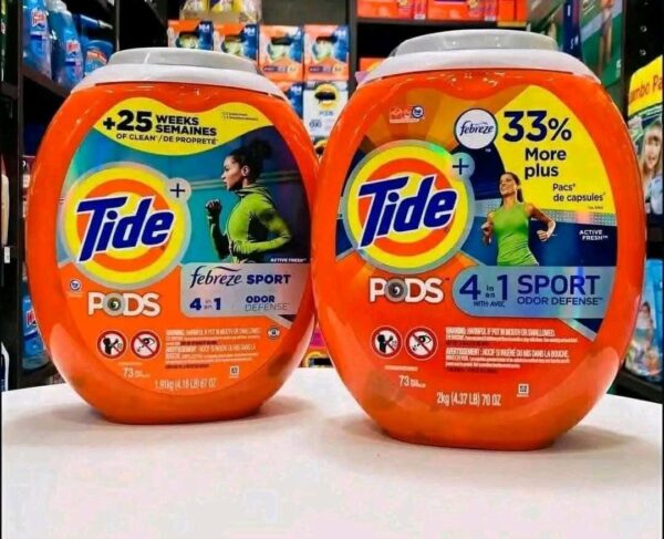 Tides detergent
