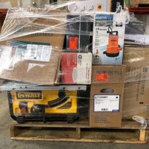 Home Depot hardware and pieces Pallets with Truckloads Available.